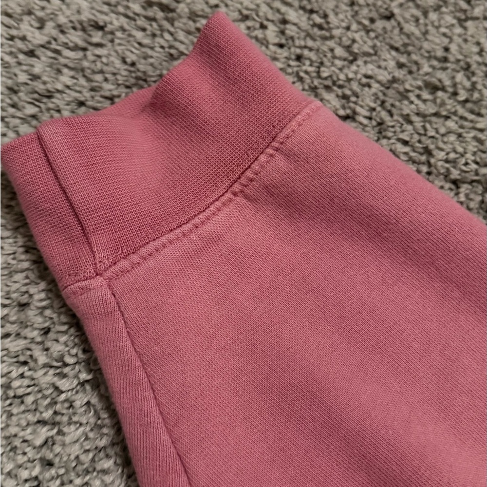 Rare Brandy Melville John Galt Lanikai Cropped Hoodie Pink - Picture 6 of 9